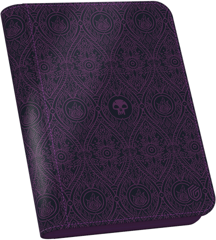 Black Xenoskin Zipfolio 4 Pocket - Avatar: The Last Airbender - Mana Symbol