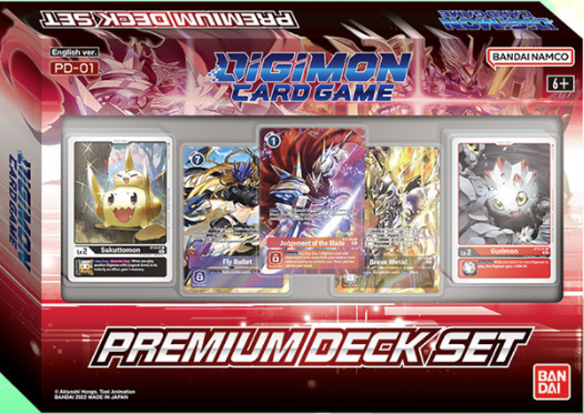 Image of PREMIUM DECK SET - DIGIMON