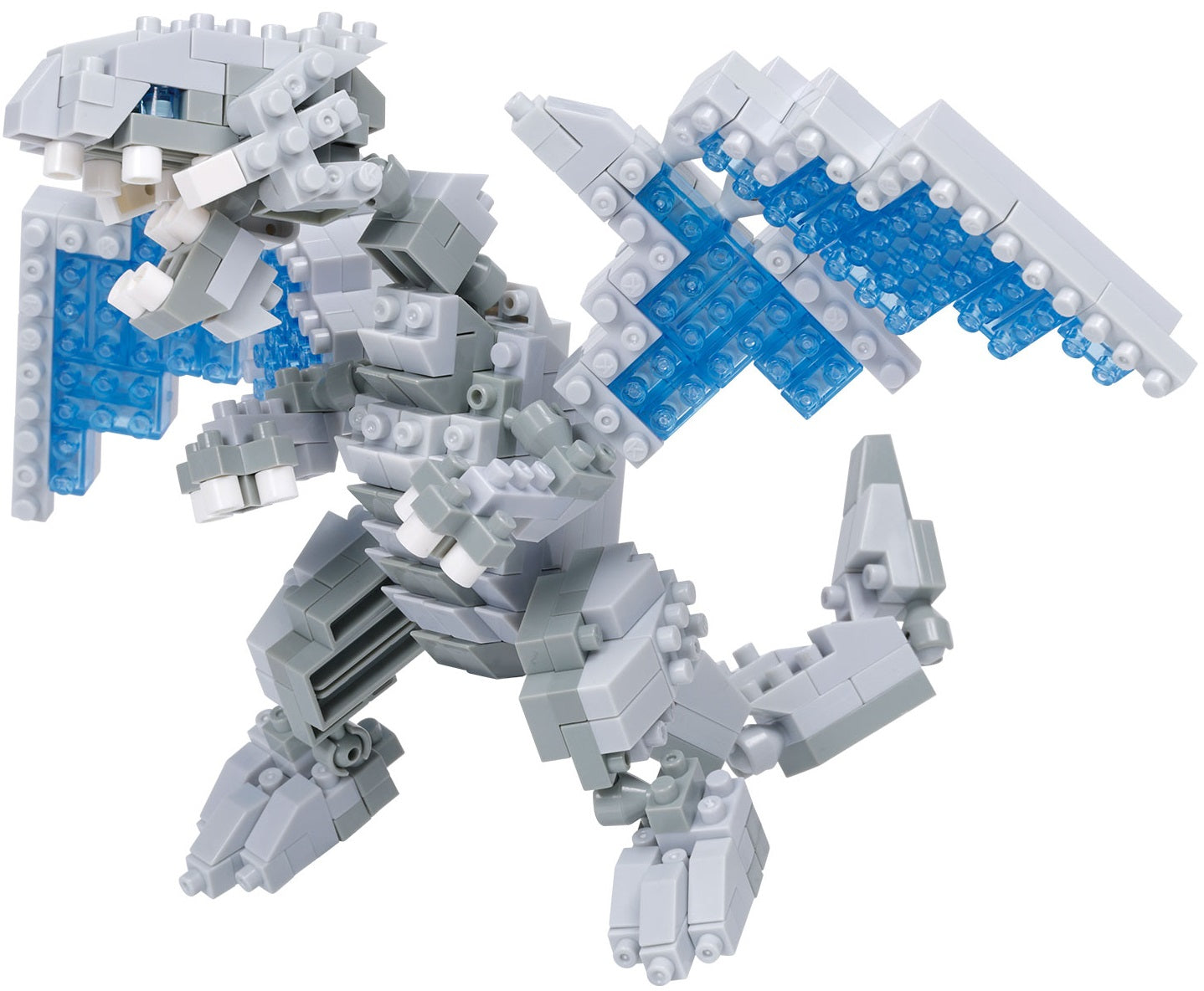 Image of Blue-eyes White Dragon Nanoblock - Yu-Gi-Oh! Figure