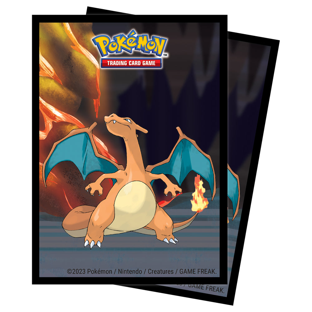 Charizard Scorching Summit Card Sleeves - Pokémon  [65 ct]