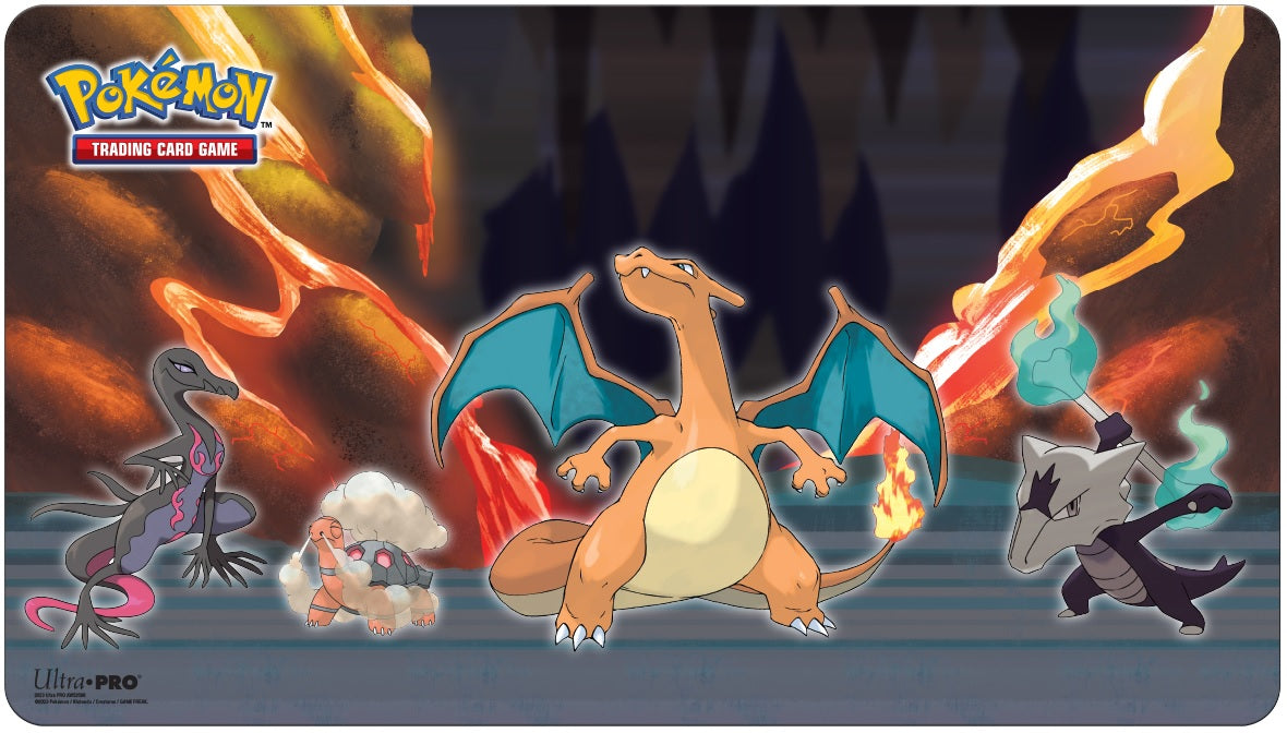 Image of Charizard Scorching Summit Play Mat