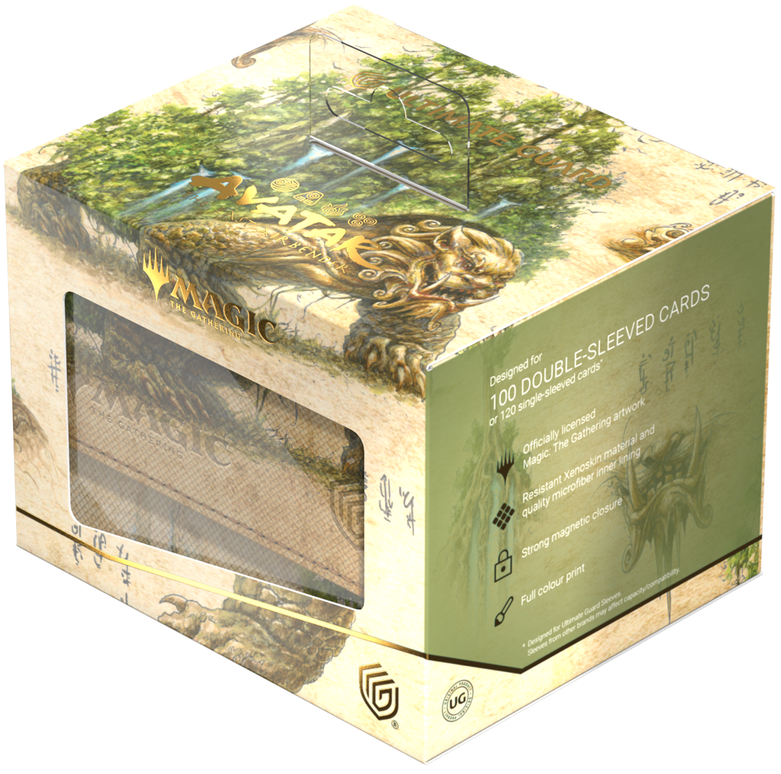Image of AVATAR: THE LAST AIRBENDER - ULIMATE GUARD DECK CASE SIDEWINDER 100+ XENOSKIN