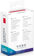 Red Standard Size Card Sleeves - Ultimate Guard CORTEX [100 ct]