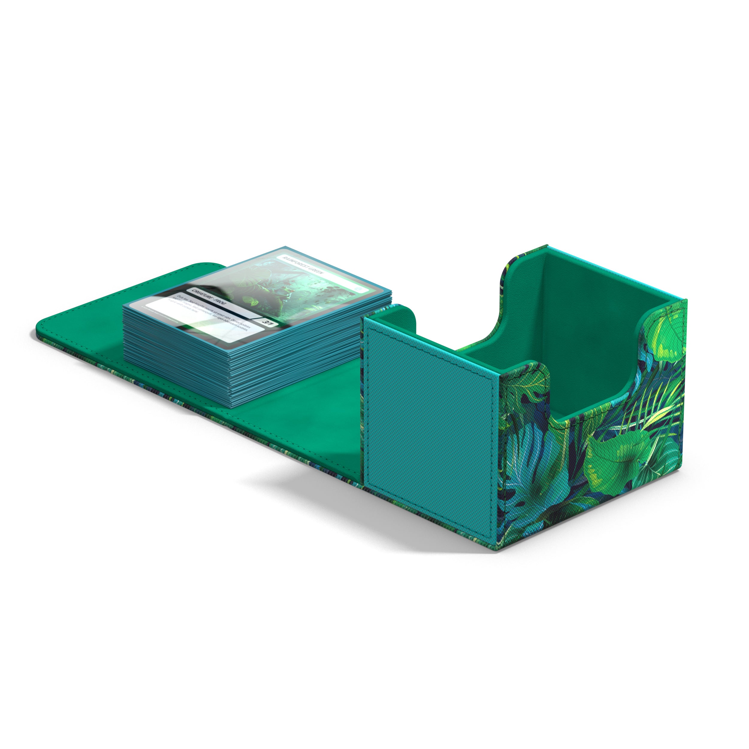 Image of Rainforest Green (2023 Exclusive) 100+ Ultimate Guard Sidewinder Xenoskin Deckbox