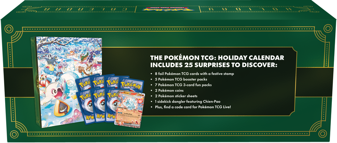 Image of Pokemon Holiday Calendar 2024