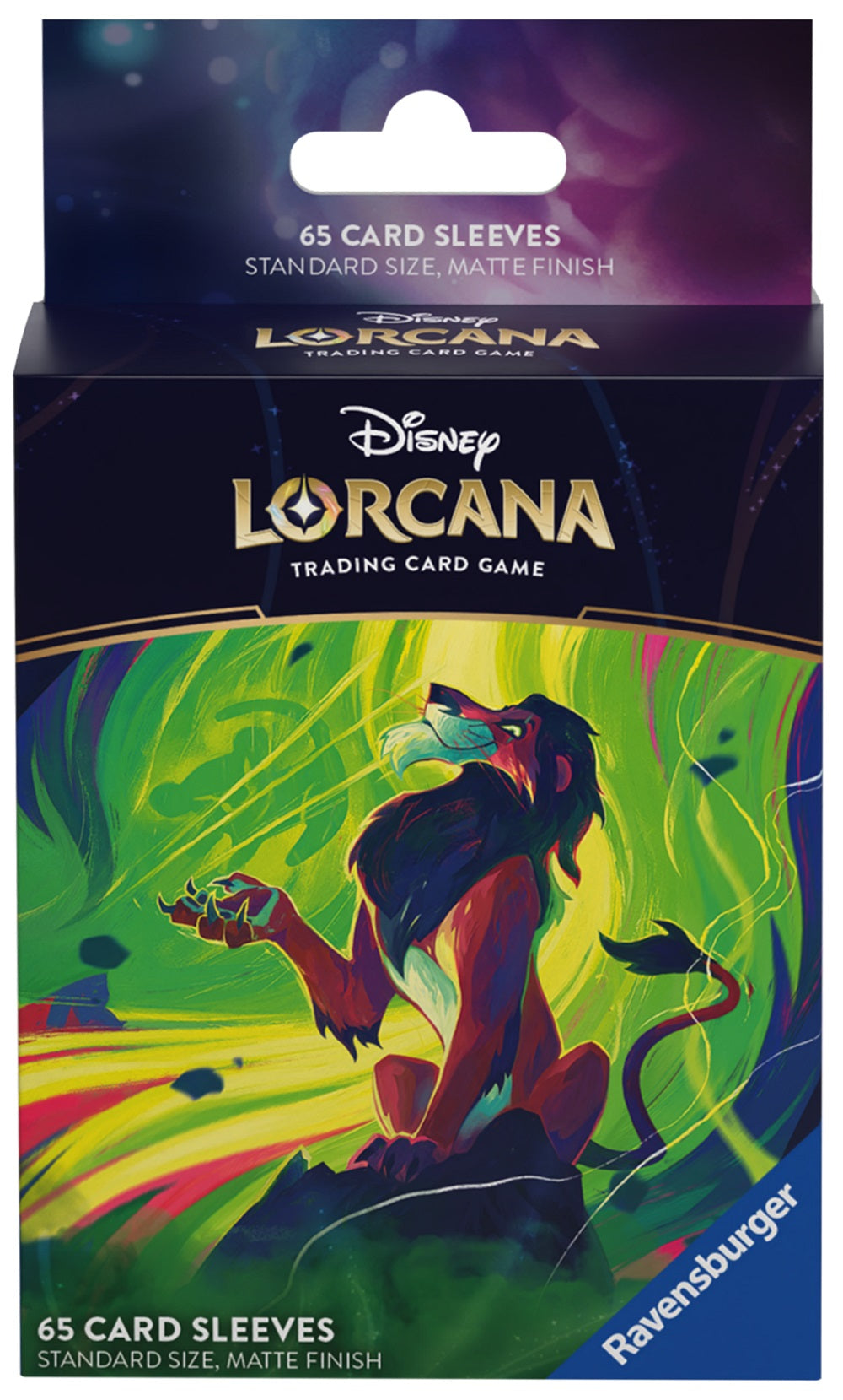 Image of Disney Lorcana Scar Sleeve Set (65 ct)