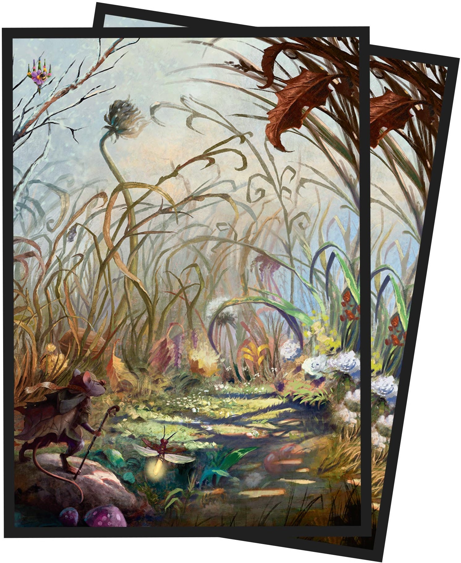 Image of Bloomburrow WHITE Ultra Pro Standard Matte Card Sleeves