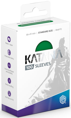 Jade Garden Standard Size Card Sleeves - Ultimate Guard KATANA [100 ct]