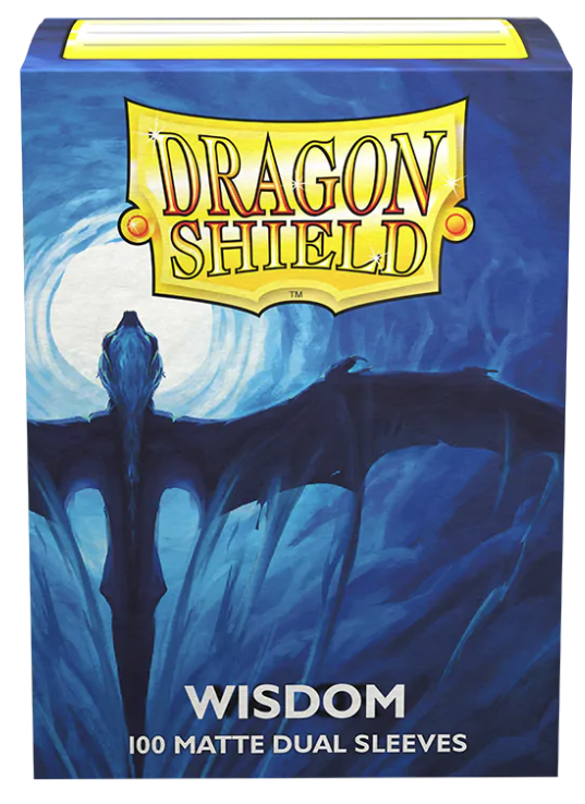Image of Wisdom Dual Matte Dragon Shield (STANDARD)