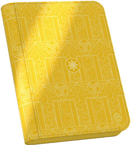 Yellow Xenoskin Zipfolio 4 Pocket - Avatar: The Last Airbender - Mana Symbol