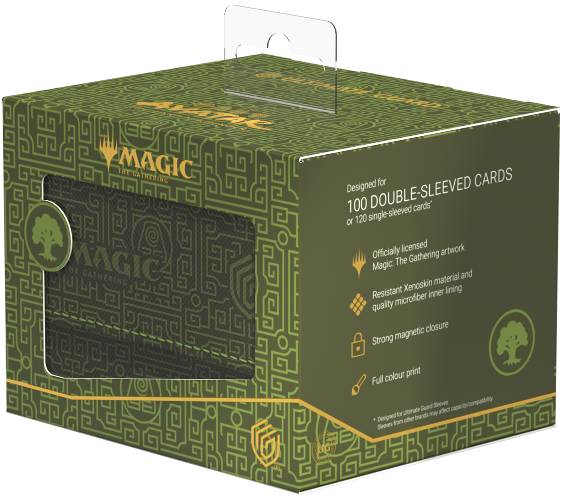 Image of AVATAR: THE LAST AIRBENDER - MANA SYMBOL GREEN SIDEWINDER 100+ XENOSKIN