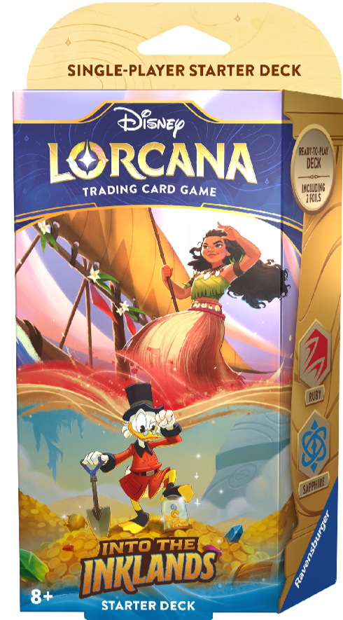 Image of Disney Lorcana Into The Inklands Starter Deck