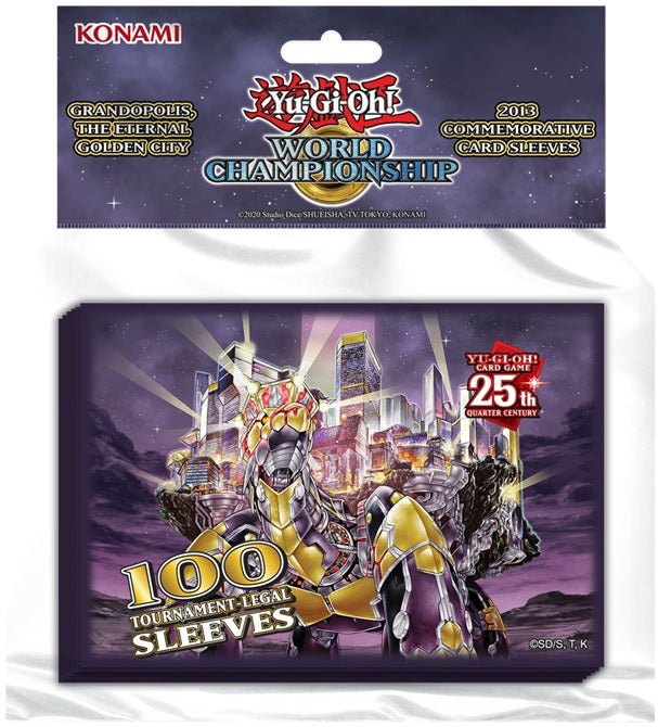 Image of WORLD CHAMPIONSHIP GRANDOPOLIS ETERNAL GOLDEN CITY CARD SLEEVES