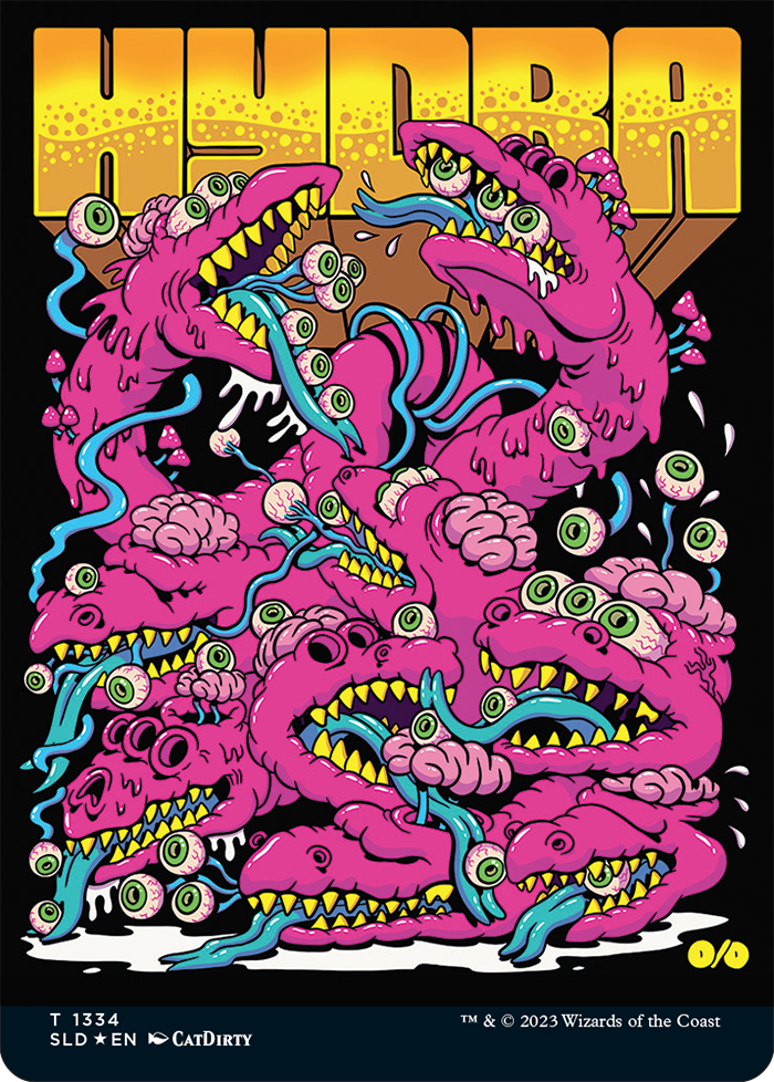 Image of Calling All Hydra Heads Secret Lair Drop (Traditional Foil Edition)
