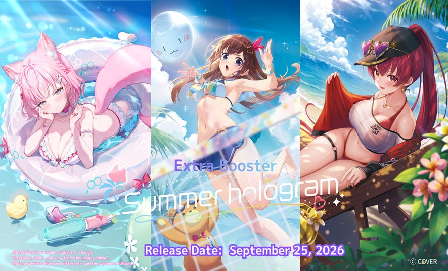 Image of HOLOLIVE - Summer Hologram - Booster Box (Hololive Card Game) hEB01
