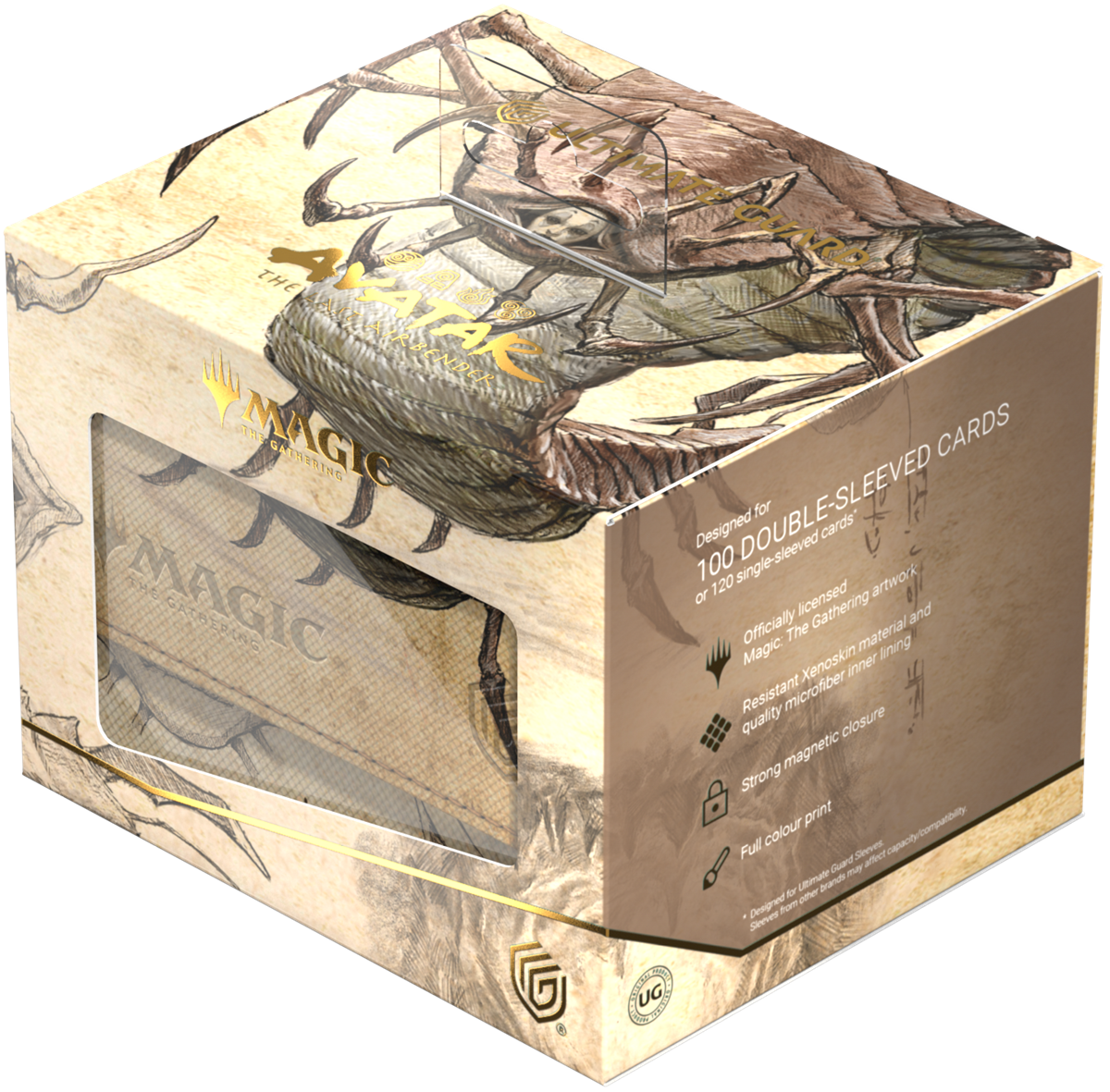 Image of AVATAR: THE LAST AIRBENDER - ULIMATE GUARD DECK CASE SIDEWINDER 100+ XENOSKIN