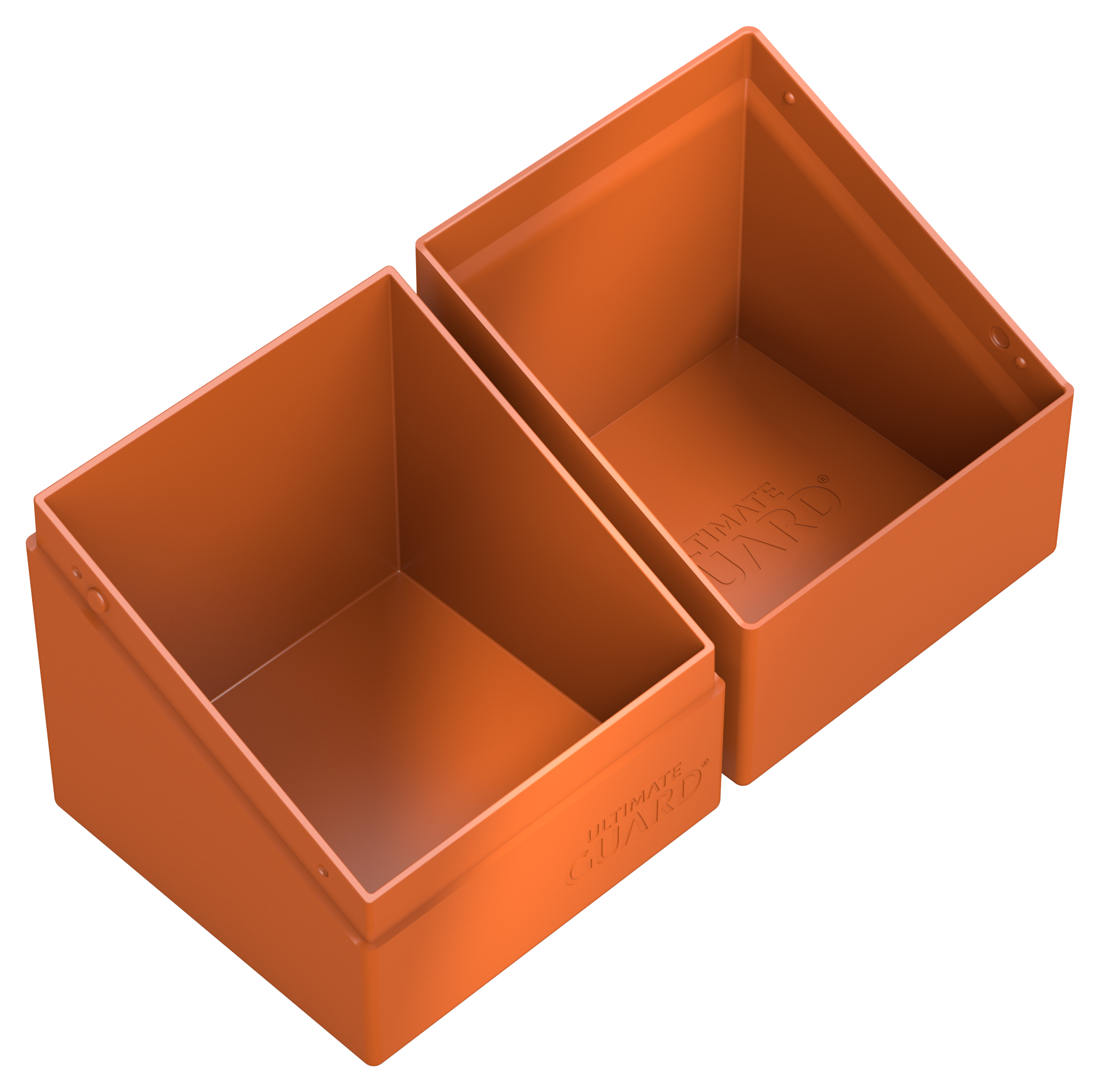 Image of Solid Orange Boulder 100+ Deck Case - Ultimate Guard