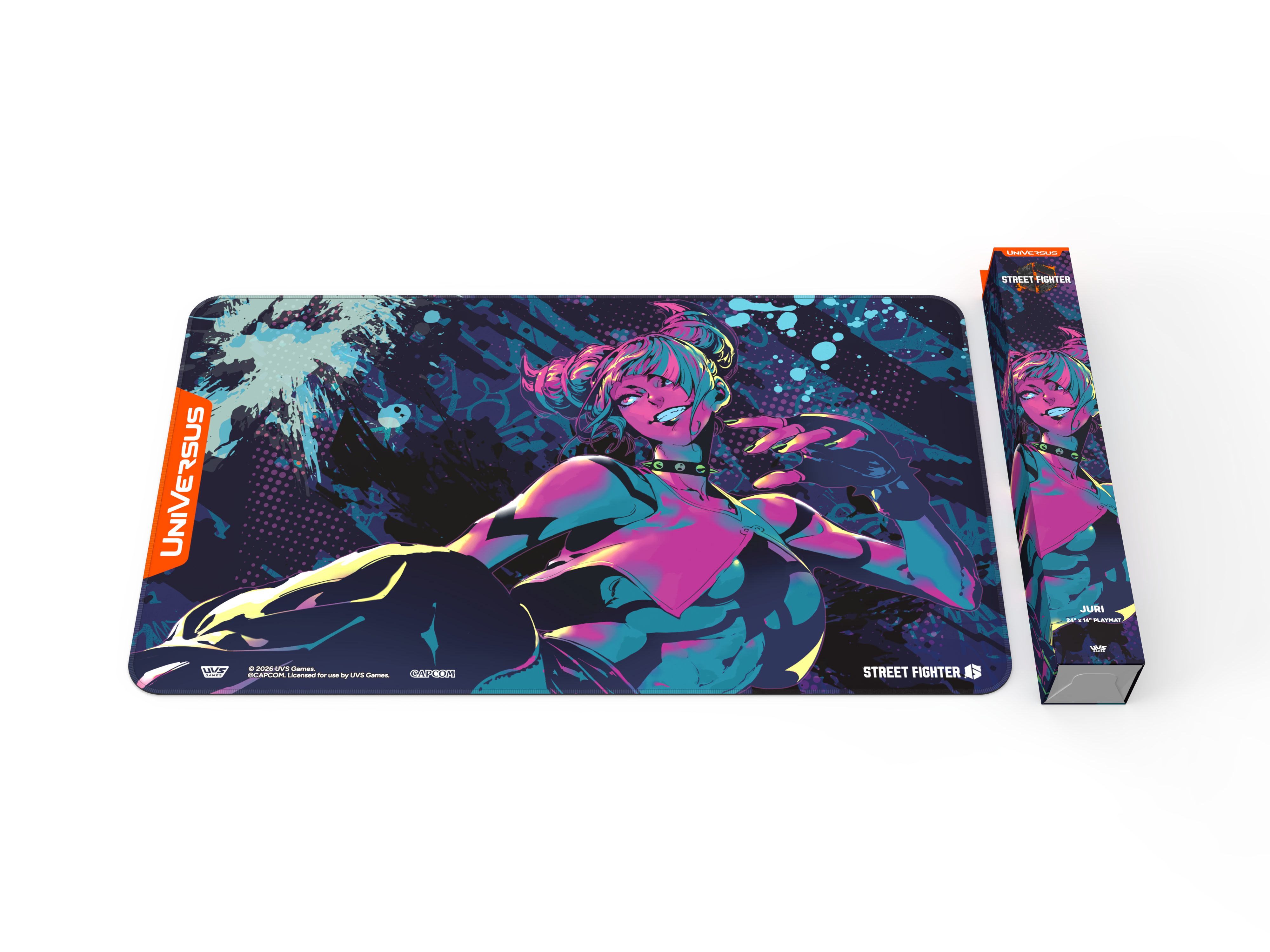 Image of Street Fighter Playmat - Juri (Universus)