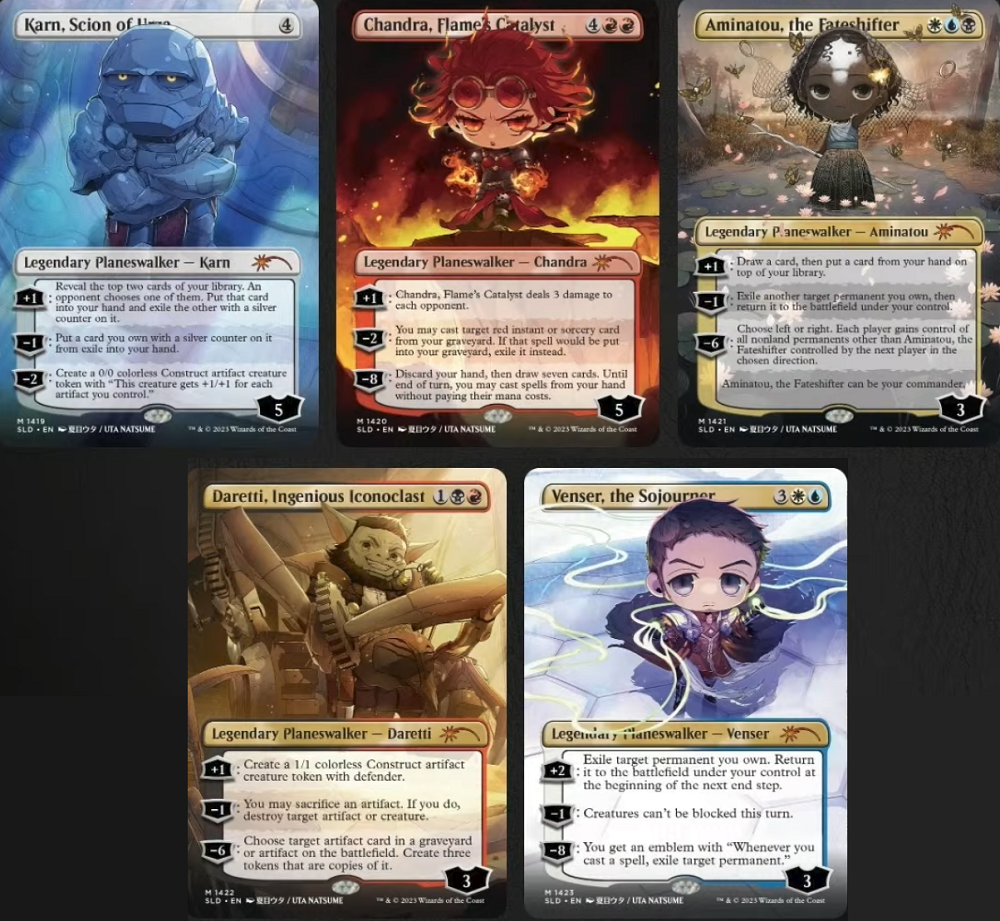 Image of Li'l'est Walkers Secret Lair Drop (Rainbow Foil Edition)