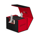 Black/Red (Synergy) 100+ Ultimate Guard Sidewinder Xenoskin Deckbox