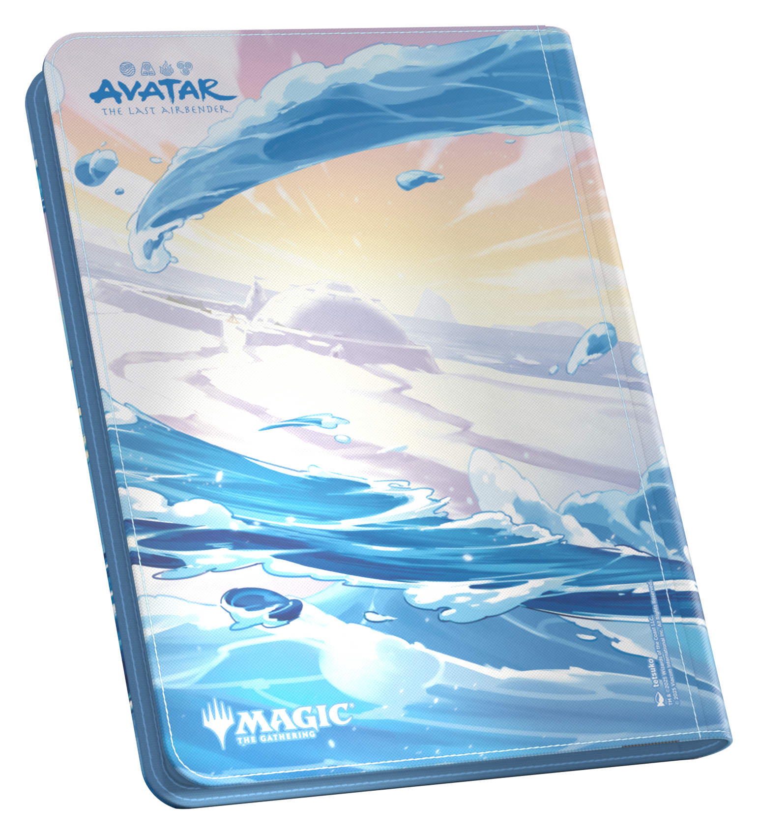 Image of The Last Airbender: Katara Blue - 18 Pocket (360) Xenoskin Zipfolio