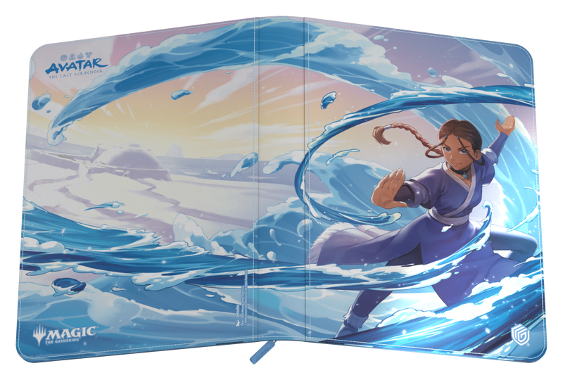 The Last Airbender: Katara Blue - 18 Pocket (360) Xenoskin Zipfolio