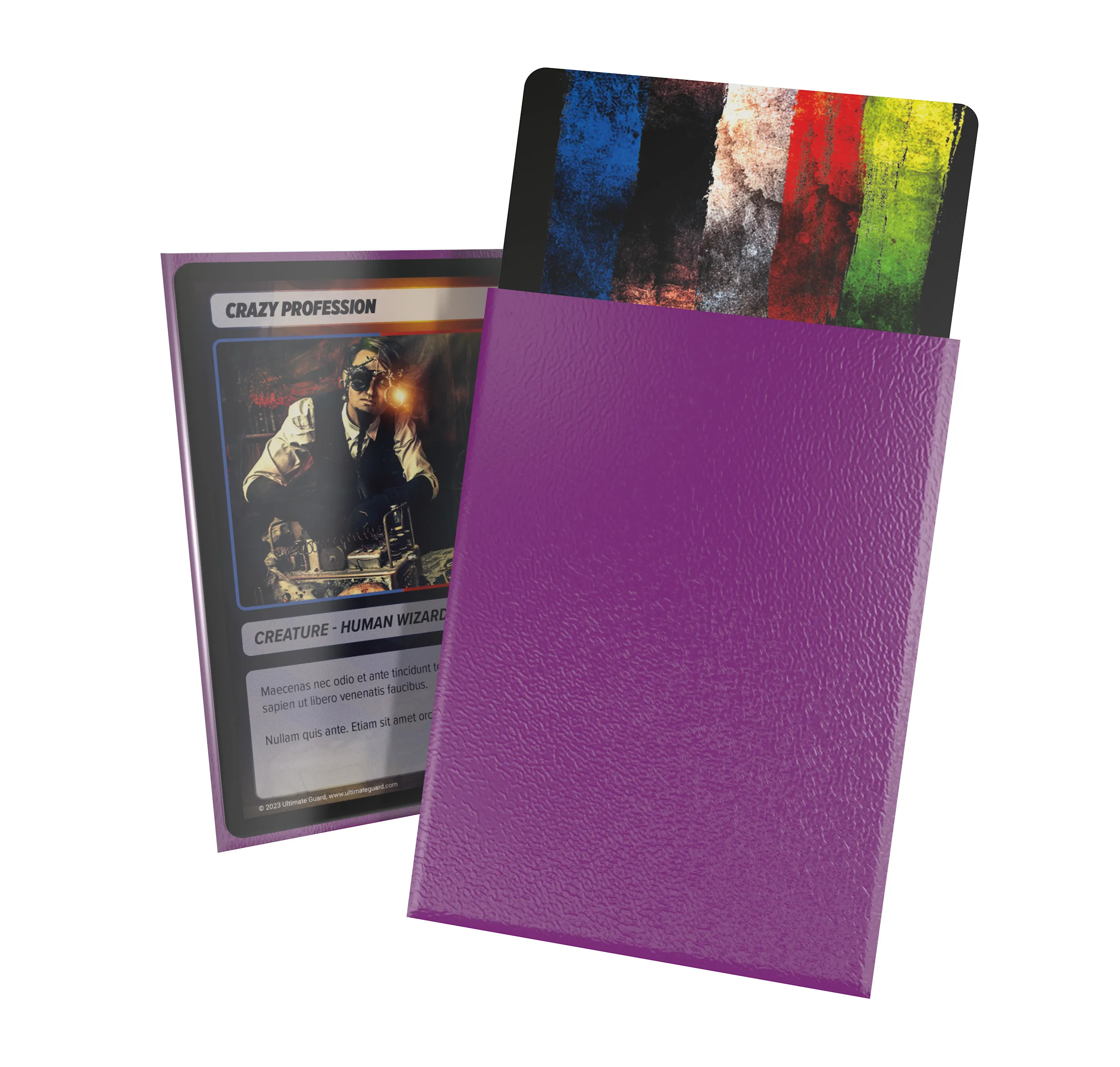 Image of Purple Standard Size Card Sleeves - Ultimate Guard CORTEX [100 ct]