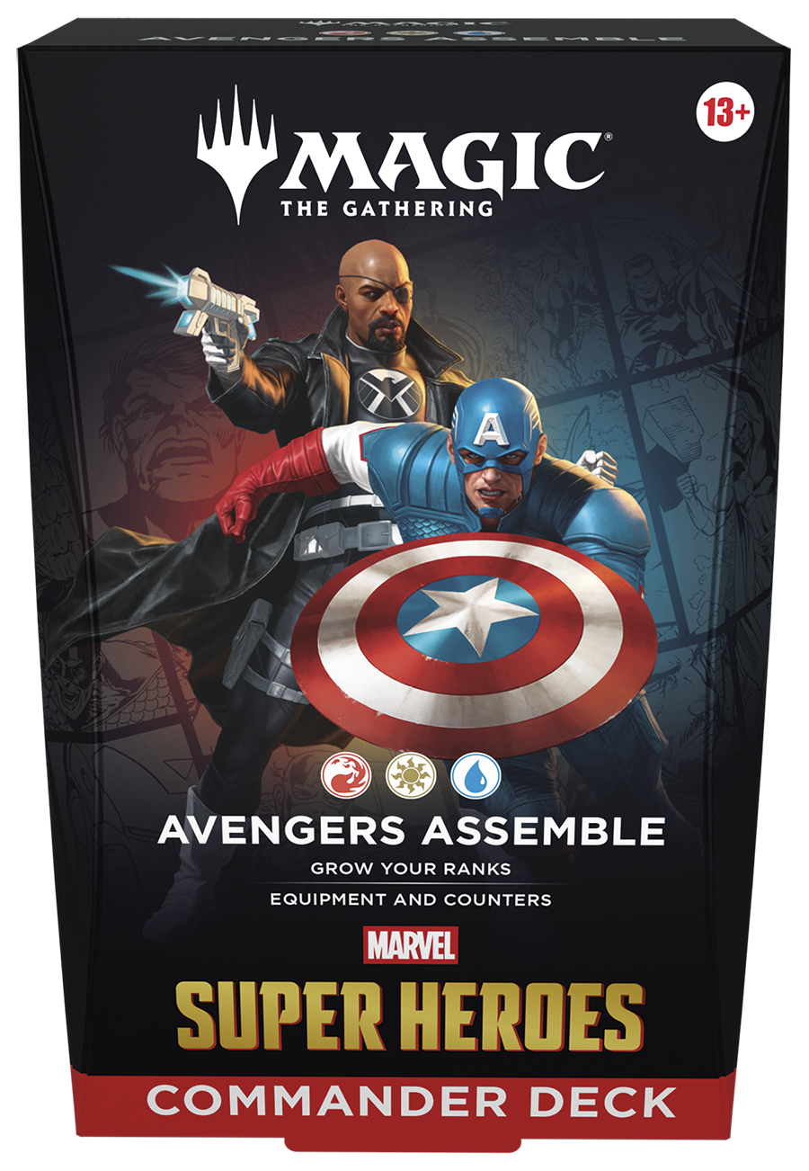 Image of Marvel Super Heroes - COMMANDER DECK - MTG - (PRE-ORDER)
