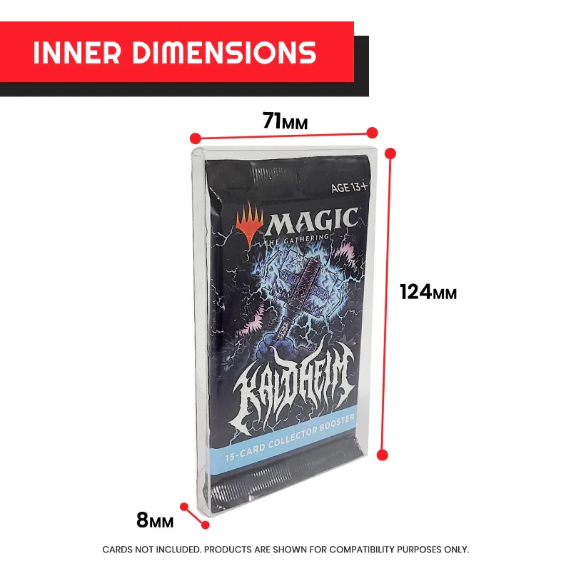 Image of SINGLE PACK BOOSTER, MAGIC, YU-GI-OH ENVELOPE PET PROTECTOR 0.35MM 10PK