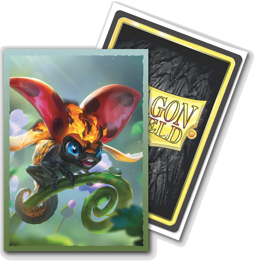 Image of The Burnbug [Spirit Animal Dragons] Brushed Art Dragon Shield (STANDARD) 100ct