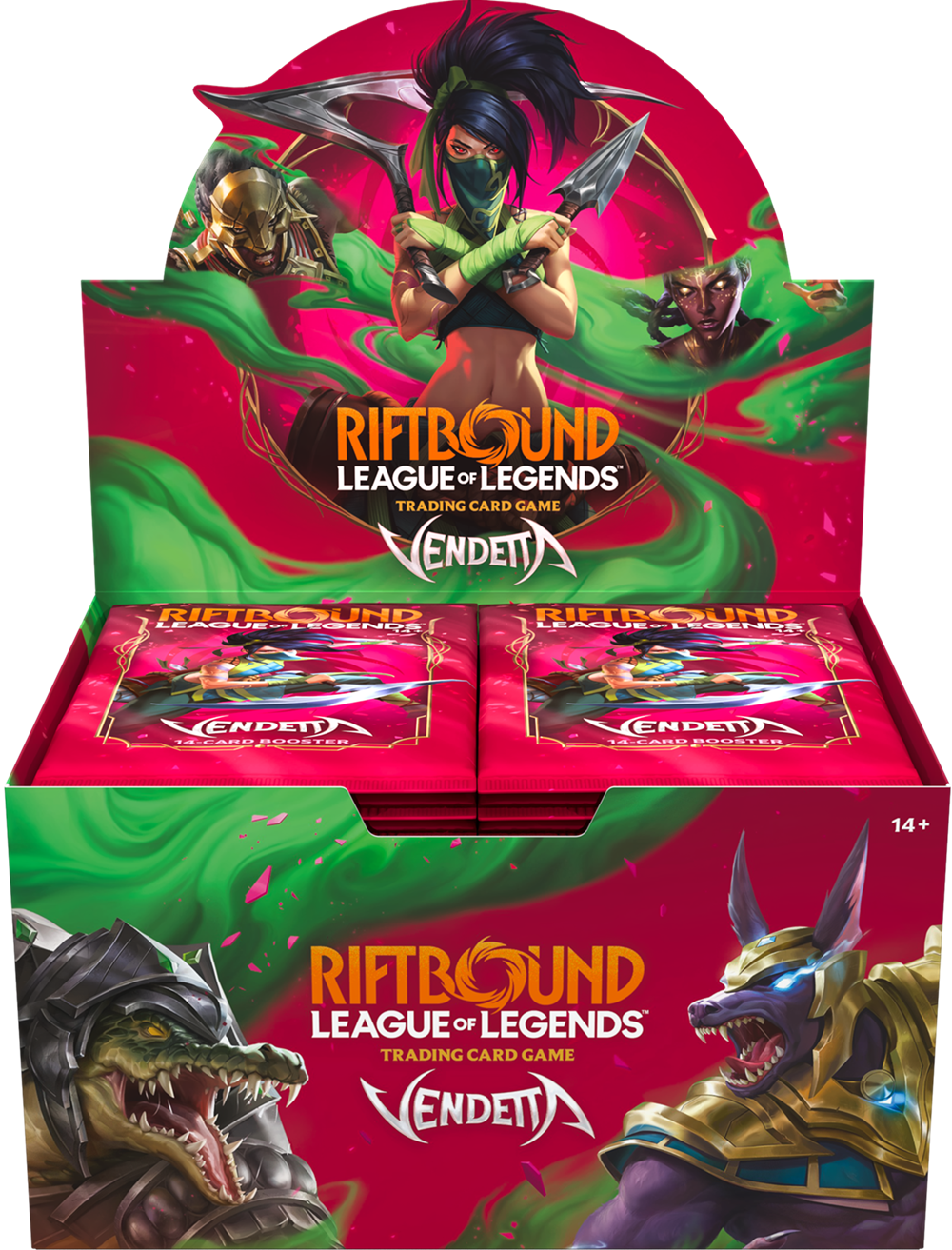 Image of League of Legends: Riftbound Vendetta Booster Box (PREORDER)