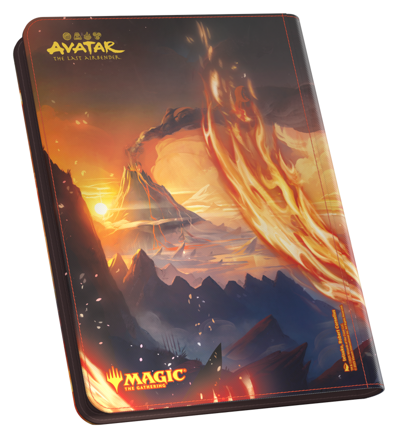 The Last Airbender: Zuko Red - 18 Pocket (360) Xenoskin Zipfolio