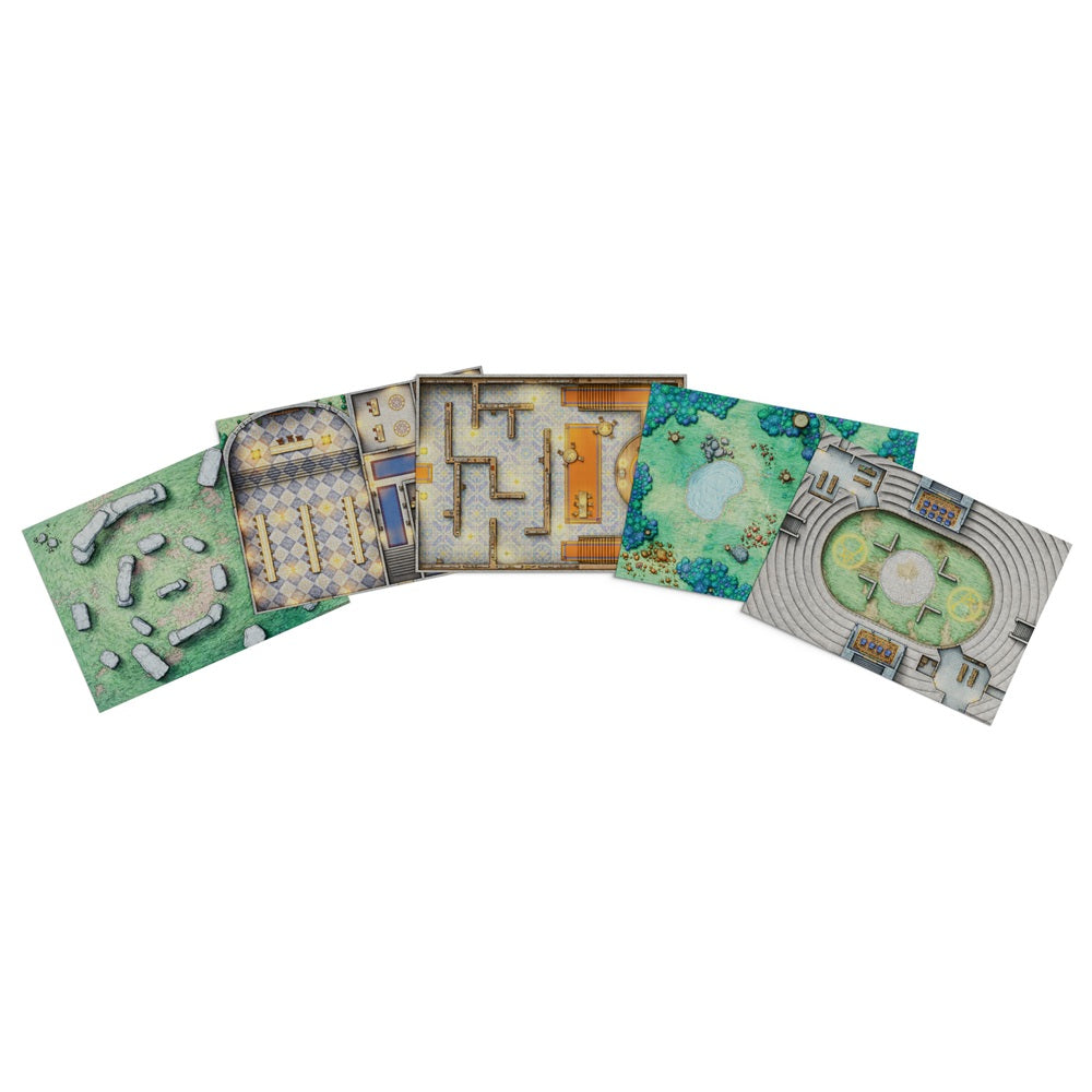 Image of ARCANA UNLEASHED Hardcover - Map Pack-  Dungeons & Dragons