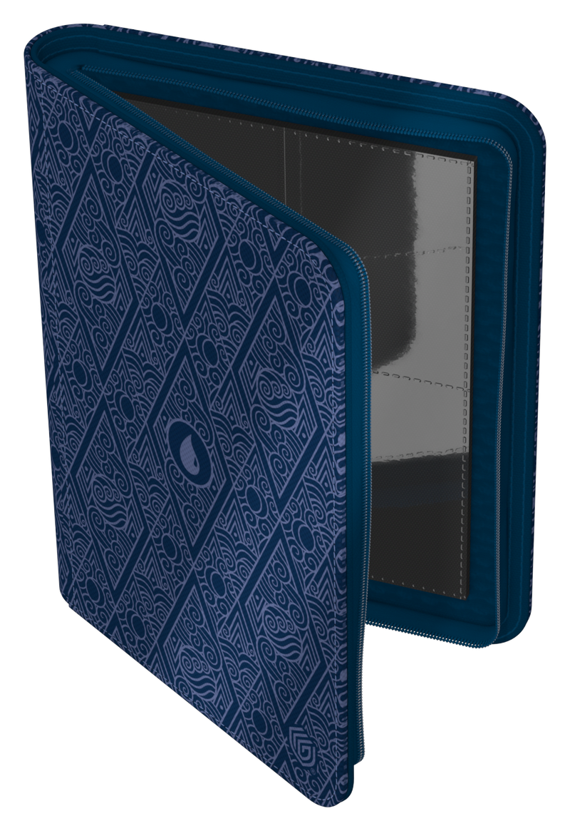 Blue Xenoskin Zipfolio 4 Pocket - Avatar: The Last Airbender - Mana Symbol