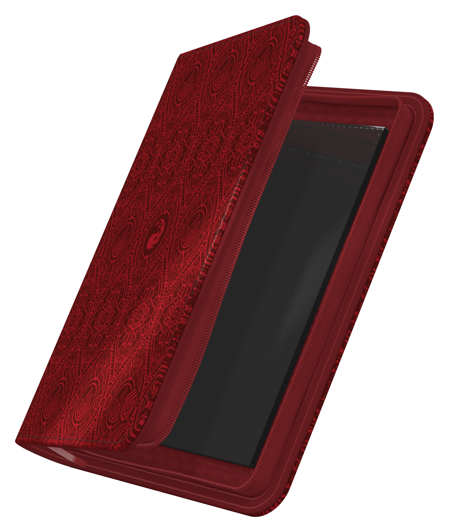 Image of Red Xenoskin Zipfolio 4 Pocket - Avatar: The Last Airbender - Mana Symbol