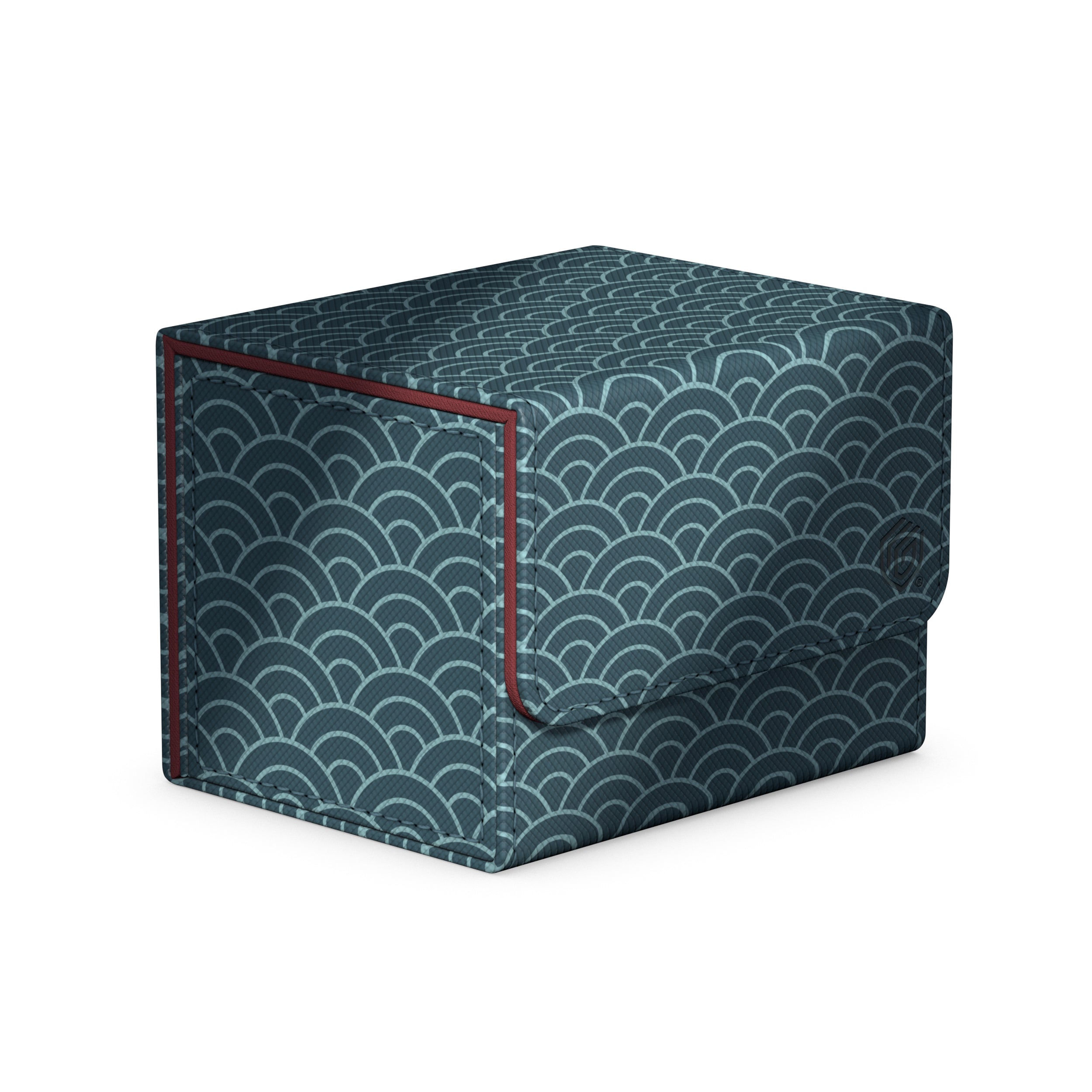 Image of SHOGUN'S JOURNEY II SHIPPOU (DARK BLUE/DARK RED) 100+ ULTIMATE GUARD SIDEWINDER XENOSKIN DECKBOX