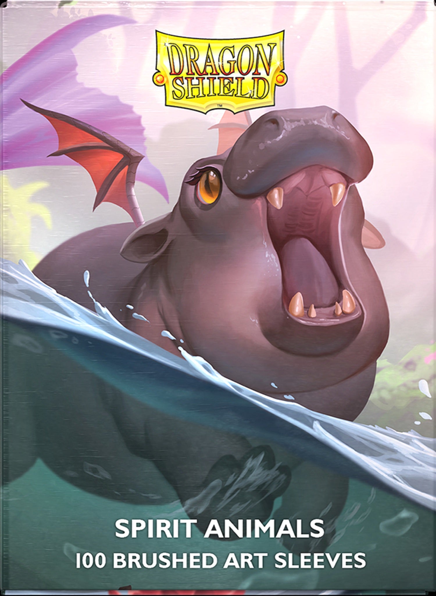 Image of THE SNORTLE Brushed Art Dragon Shield (STANDARD)