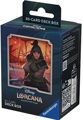 Lorcana Mulan Deck Box