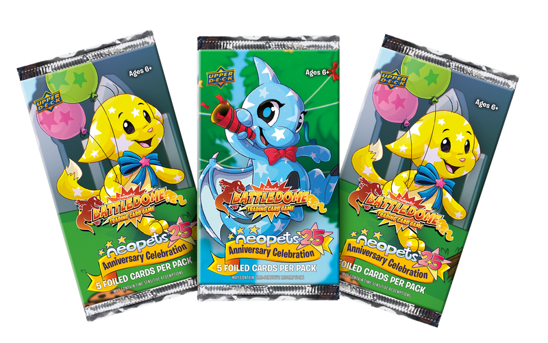 NEOPETS BATTLEDOME TCG 25TH ANNIVERSARY CELEBRATION BOX