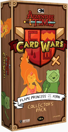 Image of Adventure Time Card Wars: Flame Princess vs Fern