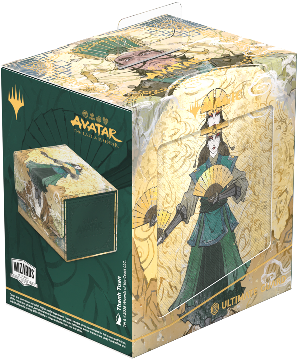 Image of AVATAR: THE LAST AIRBENDER - GREEN MYTHIC DECK CASE SIDEWINDER 133+ XENOSKIN