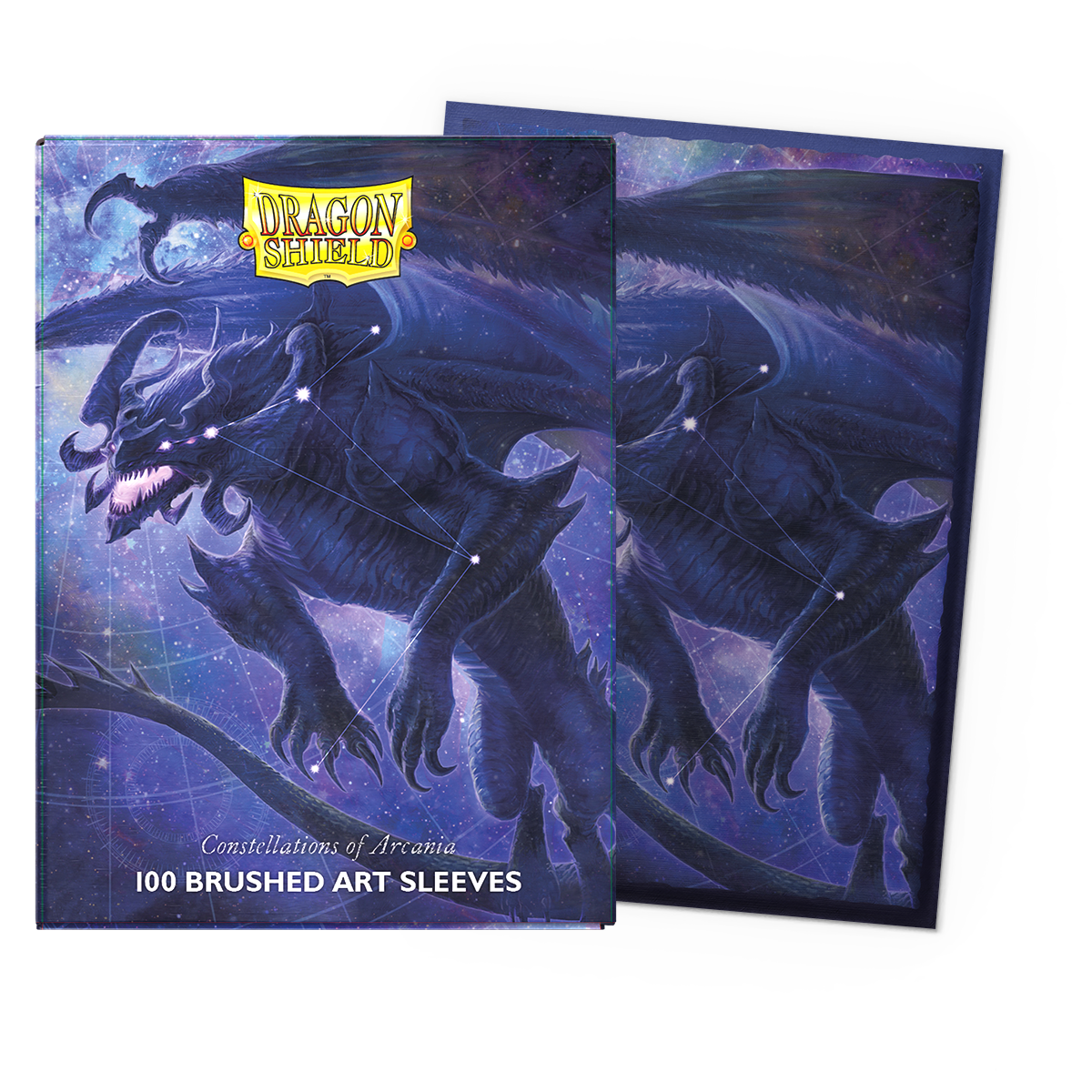 Image of Constellations Arcania Brushed Art Dragon Shield (STANDARD)