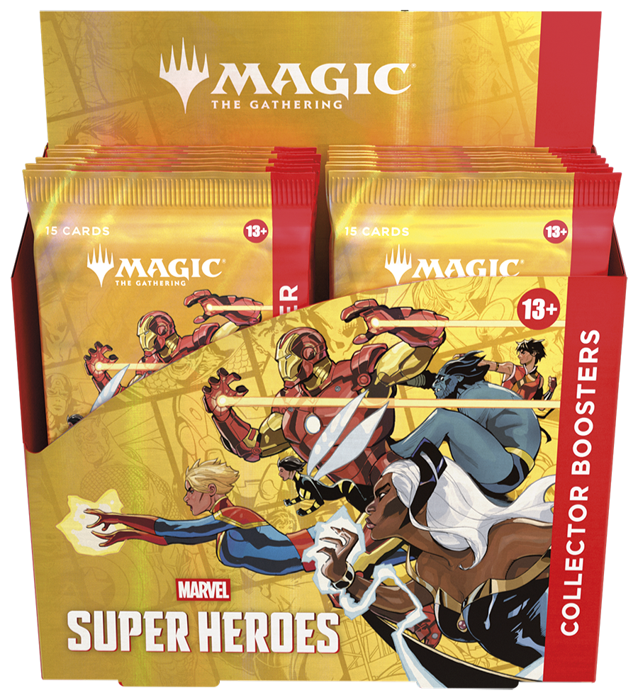 Image of Marvel Super Heroes - MTG - COLLECTOR BOOSTER BOX (PRE-ORDER)