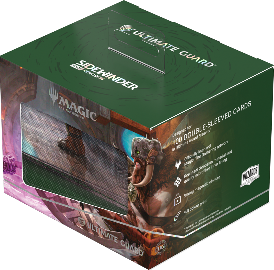 Image of ULTIMATE GUARD DECK BOX SIDEWINDER 100+ XENOSKIN - MTG REALITY FRACTURE