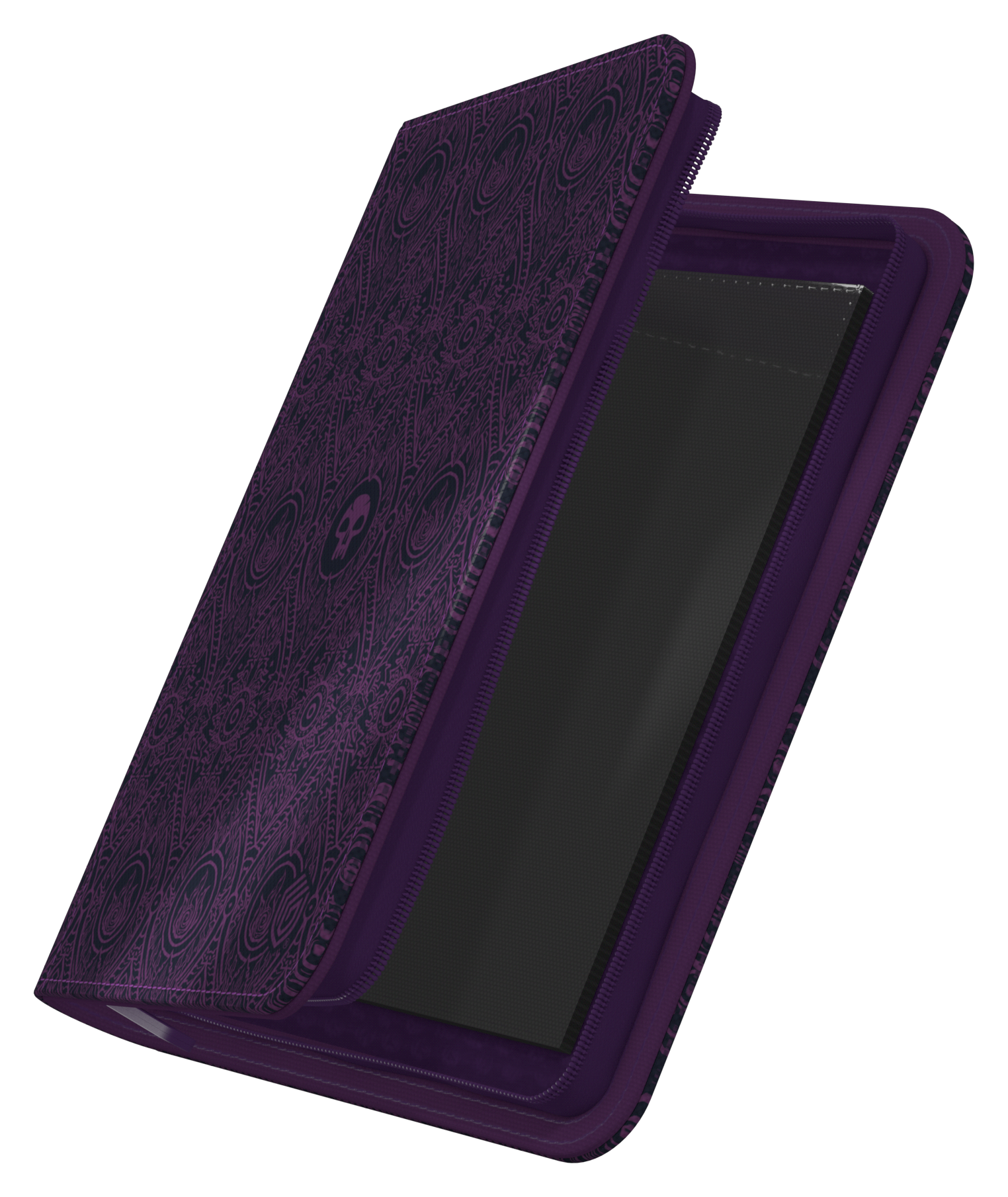 Image of Black Xenoskin Zipfolio 4 Pocket - Avatar: The Last Airbender - Mana Symbol