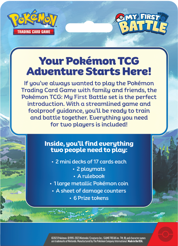 My First Battle (Bulbasaur & Pikachu) Mini Deck