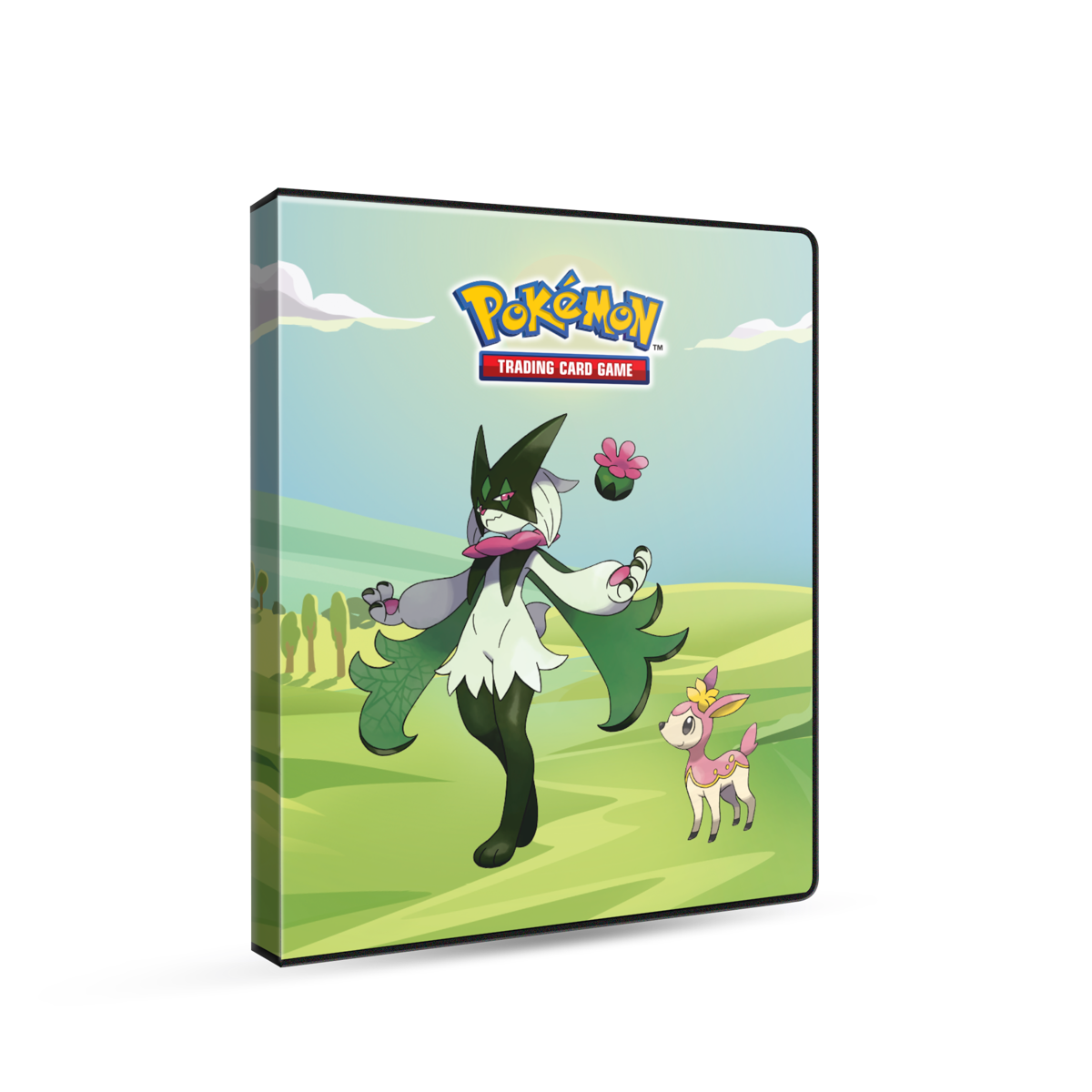 Image of 4-Pocket - Ultra Pro - Meowscarada & Deerling (Holds 80 and Oversized Cards)