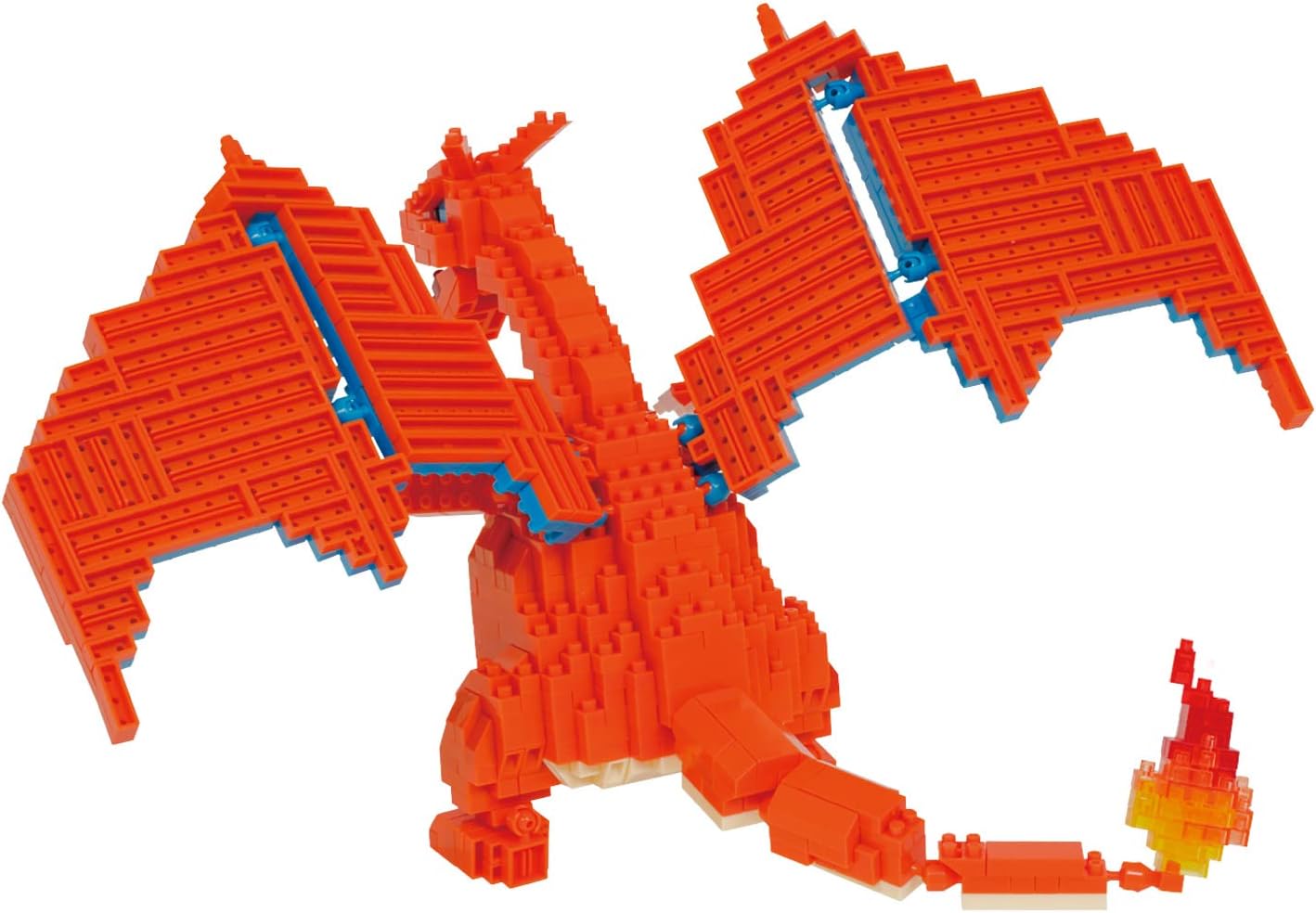 Image of Charizard Deluxe Nanoblock Pokemon Figure