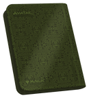 Green Xenoskin Zipfolio 4 Pocket - Avatar: The Last Airbender - Mana Symbol