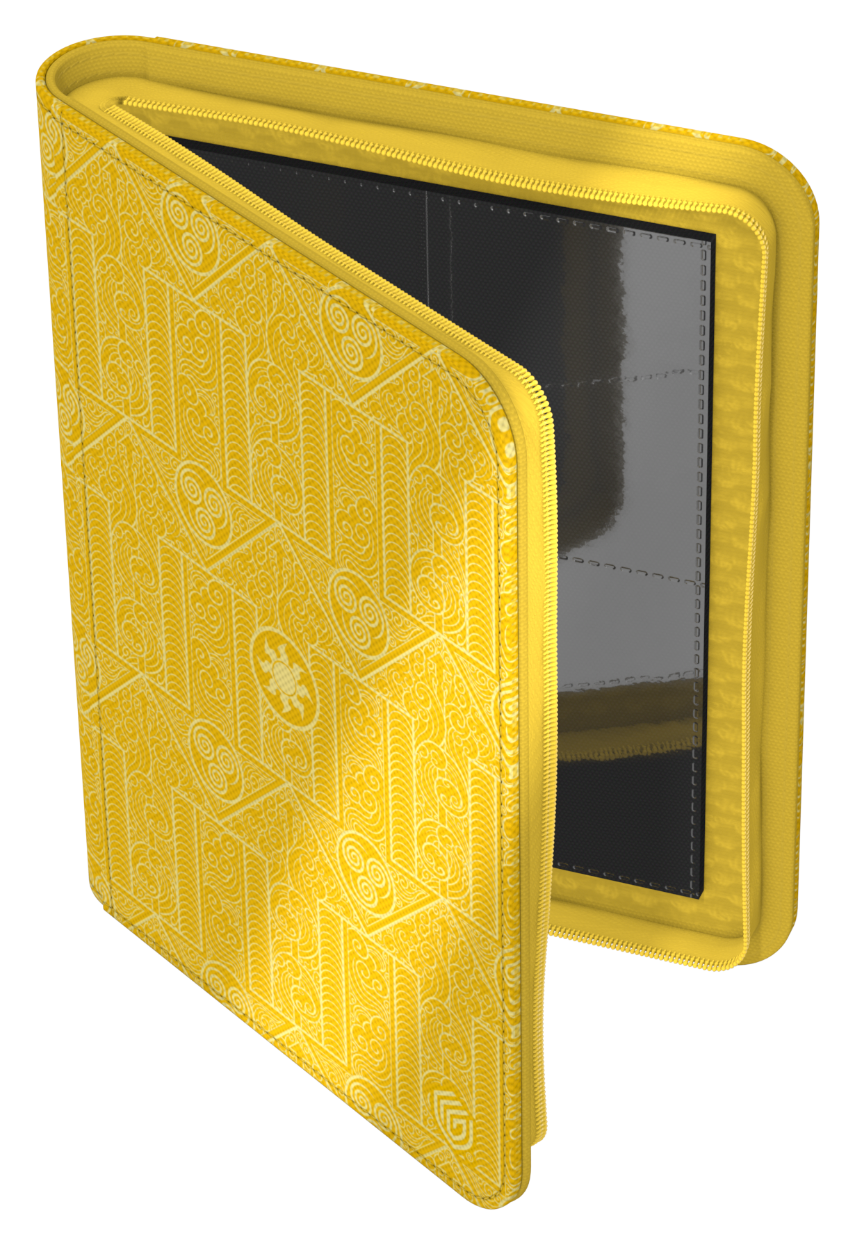 Image of Yellow Xenoskin Zipfolio 4 Pocket - Avatar: The Last Airbender - Mana Symbol